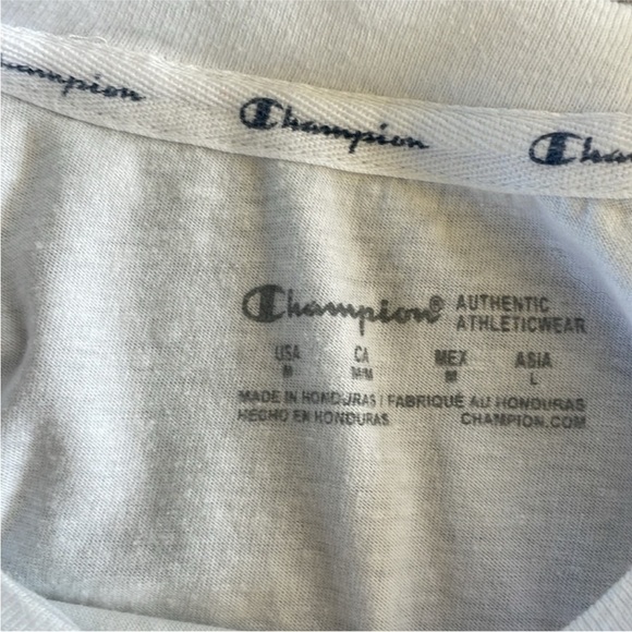 Champion Colorful Logo Athletic T-Shirt Size Medium. - Picture 4 of 6